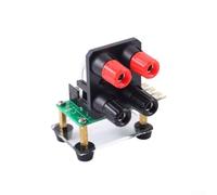 Bornier audio, 4 voies avec boîtier, bloc de connecteur pour système audio, transmission de signal sécurisée, boîtier PCB robuste, installation pour le cinéma