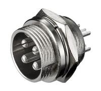 Bornier audio Microphone mâle, 4 broches, à vis, à souder cd11232