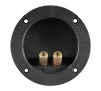 Bornier audio rond encastrable pour enceintes cd11663