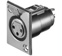 Bornier audio Xlr femelle, 3 broches, à blocage mécanique, à souder cd11221