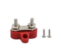 Bornier d'alimentation batterie, borne de jonction M6 M8, barre omnibus, distribution robuste(M6 red double stud)
