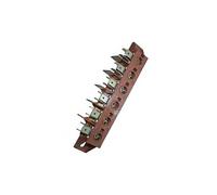 Brandt Bornier de connexion 71X2835 6 fils pour four et cuisinière compatible De Dietrich, Sauter