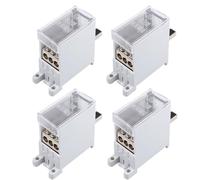 Bornier de disjoncteur, interrupteur enfichable 1 en 2/3/4/6 sorties, connecteur rapide sans bande, PC ignifuge Cosses circulaires(Type 63 (1 Inlet 3 Outlets))