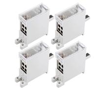 Bornier de disjoncteur, interrupteur enfichable 1 en 2/3/4/6 sorties, connecteur rapide sans bande, PC ignifuge Cosses circulaires(Type 63 (1 Inlet 6 Outlets))