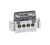 Bornier de phase à 4 bornes Legrand 76A 1+N 1 pièce