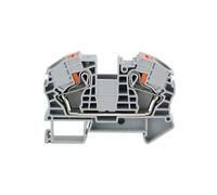 Bornier de rail DIN PT-16, connecteur de fil conducteur, ressort à enfoncer, sans vis, bornier d'alimentation PT16