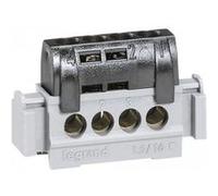 Bornier de répartition isolé IP2X - Phase - 4x16mm²