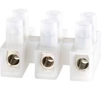 Bornier domino Adels-Contact 1000/5 DS 125305 flexible: -6 mm² rigide: -6 mm² Nombre de pôles (num): 5 naturel