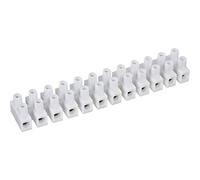 TRU Components Bornier domino 523702 – 12 pôles blanc flexible/rigide 0,5–1,5 mm² 10 pc