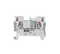 Bornier enfichable PT2.5, connecteur 2,5 mm², traversée à ressort, fiche PT-2.5, fil électrique, contact rail DIN PT 2.5(GRAY,50 pcs)