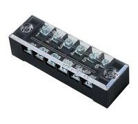 Bornier fixe en plastique cuivre | Connexions de fils électriques à 3/4/5/6/8 positions(TB-1506)