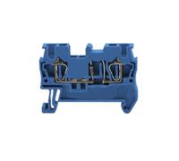 Bornier ignifuge monté sur Rail, 10 pièces, Diode intégrée ST2.5DIO-L/R ST-2.5(Blue)