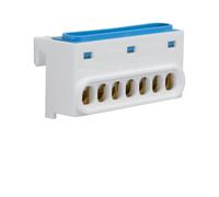 Bornier N 7 racc. IP2X - COFFRET DISTRIBUTION HAGER GZ07N