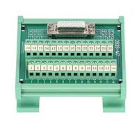 Bornier PCB Cuivre Base, 0.8A Par Broche, 0.2Nm Couple, Module de Distribution Femelle DC 60V - Étiquettes Imprimées Claires, Compact et Facile à Installer, Usage Industriel