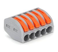 Bornier PCT-215 (2 unités/blister), gris et orange