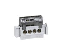 Bornier phase LEGRAND 4 bornes câble 1,5 à 16 mm² noir