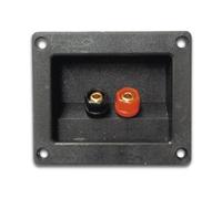 BORNIER POUR ENCEINTE - RECTANGULAIRE - DORE