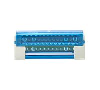 Bornier rail DIN 1 pièce WDH207/211/215 Boîte de distribution d'alimentation Boîte de jonction de fils électriques universelle à vis modulaire(215)