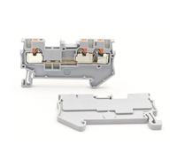 Bornier rail DIN PT1.5/S-TWIN, 10 pièces, connecteur à ressort double niveau for panneau de commande industriel