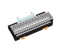 Bornier série IDC à montage sur rail DIN et à vis avec module de connecteur mâle au pas de 2,54 mm(MD-IDC40-H)