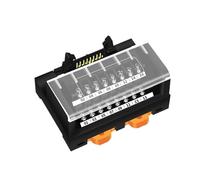 Bornier série IDC à montage sur rail DIN et à vis avec module de connecteur mâle au pas de 2,54 mm(MD-IDC16-V)