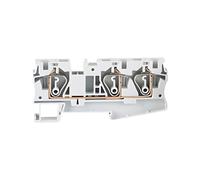 Bornier sur Rail Din ST-6-TWIN, 5 pièces, câblage électrique, Type de traction, bornier à trois conducteurs ST6-TWIN
