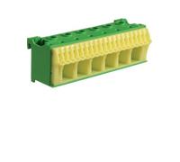 Hager Bornier de terre KN26E sans vis 20x4 mm² + 6x25 mm²