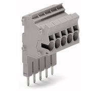 Bornier WAGO 2002-553 5.20 mm ressort de traction gris 25 pc(s)