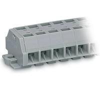 Bornier WAGO 260-252 8 mm ressort de traction Affectation: L gris 100 pc(s)