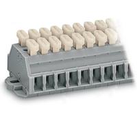 Bornier WAGO 261-430/341-000 6 mm ressort de traction Affectation: L gris 25 pc(s)