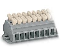 Bornier WAGO 261-430/341-000 6 mm ressort de traction Affectation: L gris 25 pc(s)