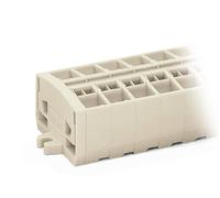 Bornier WAGO 264-288 10 mm ressort de traction Affectation: L gris 50 pc(s)