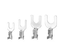 Borniers à fourche séries 3, 24, 25, 26, 2, cuivre étamé, âme en laiton épaissi, haute conductivité, cosse de terre en Y, connecteurs pressés à froid à extrémité ouverte Connecteur de fil(5.2)