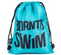 Borntoswim big mesh bag turquoise