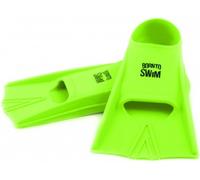 Borntoswim junior short fins green xxs