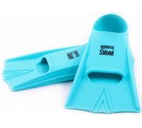 Borntoswim junior short fins turquoise xxs
