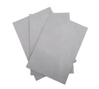 BOROCO 3 pièces Kit de patchs de réparation en PVC ensemble d'accessoires pour radeau gonflable bateau canoë kayak (Gris Blanc)