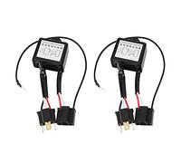BOROCO Adaptateur de faisceau de commutateur négatif polaire, 2pcs convertisseur polaire de voiture polarité inversée adaptateur de faisceau de commutateur négatif LED polaire pour H4
