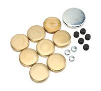 BOROCO Brass Freeze Frost Plug Kit d'expansion pour Sealed Power 381-8007 Remplacement pour Small Block 283ci 305ci 327ci 350ci