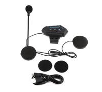 BOROCO Intercom Moto, BT12 V5.0 + EDR/CSR Casque Bluetooth de Moto, Casques Bluetooth Haut-parleurs Soutien Appels Mains Libres