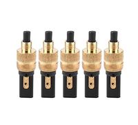 BOROCO Interrupteurs d'Embrayage Moto, Lot de 5 Interrupteur de Frein et d'Embrayage Universel en Cuivre pour Moto, ATV, Dirt Bike, Vélo Électrique