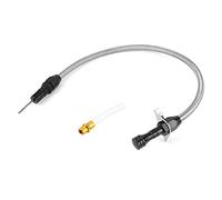 BOROCO Jauge de transmission flexible en acier inoxydable 540 mm pour Chevy/GM TH350 350(Le noir)