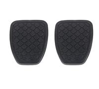 BOROCO Lot De 2 Coussinets De Pédale De Frein Et d'embrayage en Caoutchouc pour Subaru Forester Impreza Legacy Outback WRX