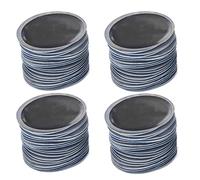 BOROCO Patch de Réparation de Pneu, 80PCS 58mm Voiture Rond en Caoutchouc Naturel Pneu Réparation de Crevaison Patch Froid Patchs Tubeless Patchs Tubeless