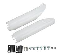 BOROCO Protection Fourche Moto, Protecteur ABS Cache Poussière pour CRF250R CRF450R CR125R 2004-2014, Kit Soufflet Fourche Avant Cross Enduro Tout-Terrain