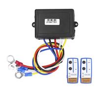 BOROCO Télécommande Treuil électriques 12V,Treuil Sans Fil Commutateur,jusqu'à 150ft,12?24V Remplacement Pour Jeep Truck ATV SUV
