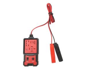 BOROCO Testeur de relais de voiture, testeur de relais avec testeur de batterie 12 V, détecteur de relais électronique et outil de diagnostic pour voiture, camion, analyse rapide des erreurs avec