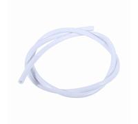 BOROCO Tuyau de gazole coloré de 1M, Conduite de Carburant, Tube d'essence pour Moto, Dirt Pit Bike, ATV, Caoutchouc Durable, Flexible, résistant à la Chaleur, Ajustement Universel, (Blanche)