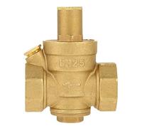 BOROCO Vanne de régulation de Pression DN25, 1 pc Laiton réglable Réducteur de Pression d'eau Filetage de vanne de régulation