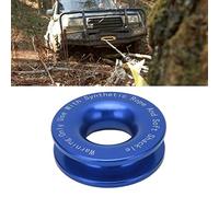 BOROCO Winch Snatch Recovery Ring 41000lbs Résistance à la Rupture Pour Manille Souple 7/16in 1/2in Avec Cordes 3/16in 1/4in 3/8in(Bleu)